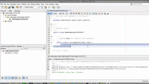 1. Writing simple Java in NetBeans or Eclipse IDE