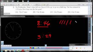 Objective 122   WP Calculate elapsed time using a m  and p m