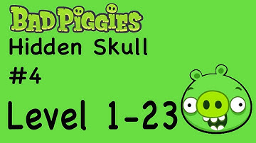 Bad Piggies - Hidden Skull Location 04 Level 1-23 | WikiGameGuides