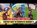 ONLY UP FORTNITE (Fastest Way to Complete Only Up Fortnite Season 1) | How to Win Only Up Fortnite!