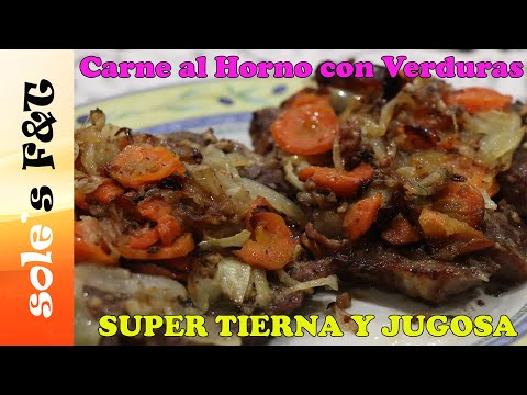 Video: Ternera Al Horno Con Verduras