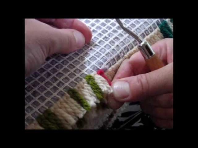 How To Latch Hook • Crafting a Green World