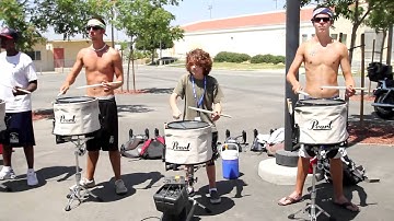 2010 Blue Devils drumline  - 12yr old Brandon center snare