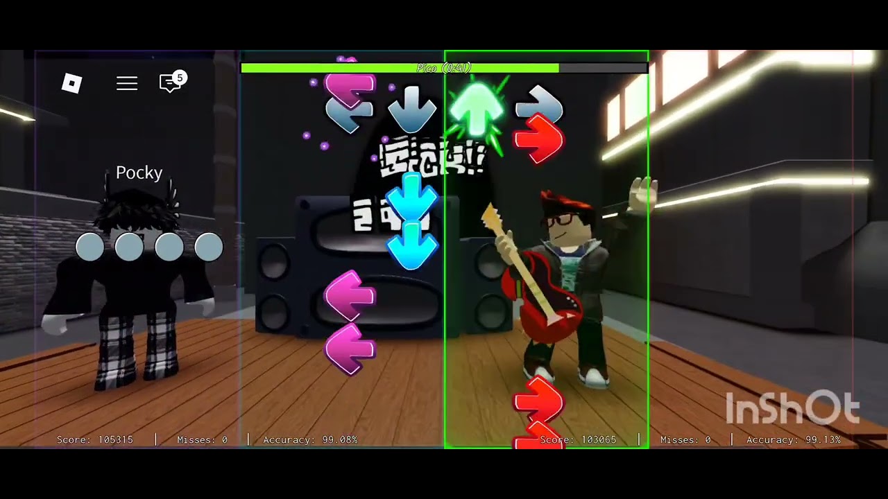 Roblox Basically FNF: Remix @Naman_50457 And @Pockyplayzfnf (Android)