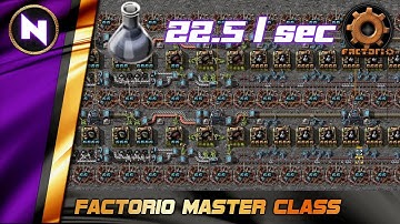 End Game Megabase MILITARY SCIENCE 22.5 / sec | Factorio Tutorial/Guide/How-to