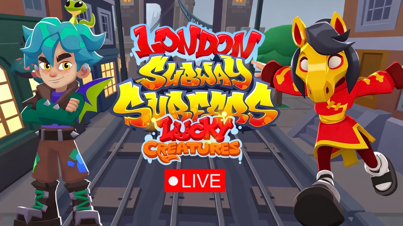 Subway Surfers London Lucky Creature LIVE 🔴| Insane Endless Mode