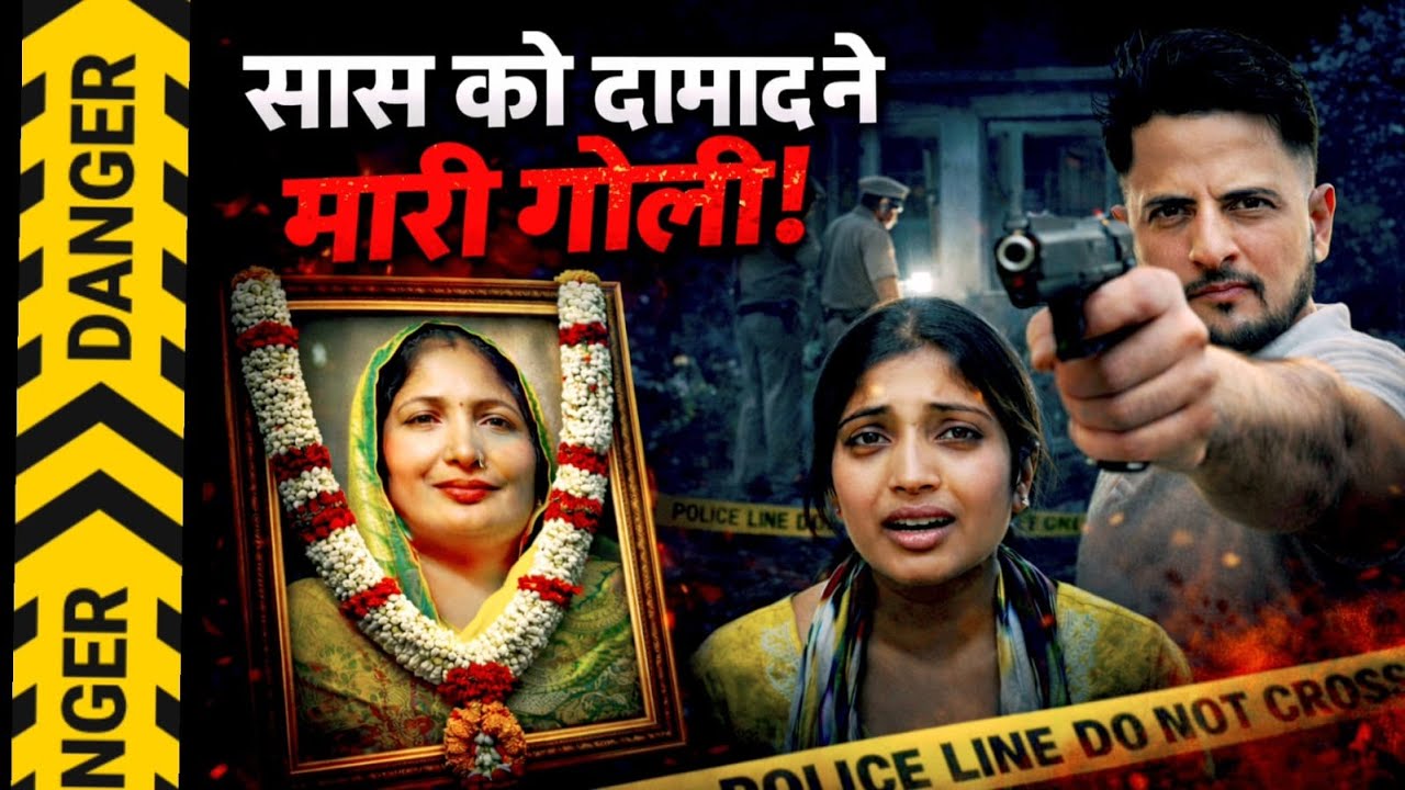 Bijnor News : लव मैरिज करने वाले दामाद ने सास को गोली मार मौत के घाट उतारा , मचा हड़कंप