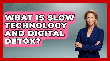 What Is Slow Technology And Digital Detox? - The Gen X Rewind