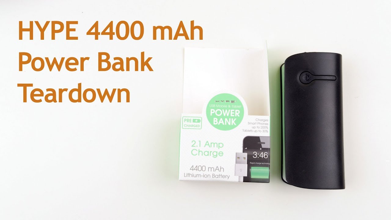 Hype 4400mah Power Bank Teardown