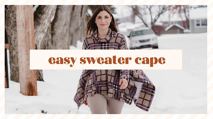 How to Sew a Sweater Cape: A Rebecca Page Pattern ...