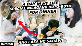 A DAY IN MY LIFE | FILIPINO STYLE DINNER FOR MY FIL-KOR FAMILY | DAISO AND OLIVE YOUNG HAUL | #pmsk