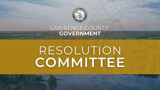 Resolution Committee: September 10, 2026