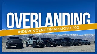 200 Miles OffRoad! Independence to Mammoth Overland