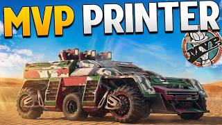 I Found The Ultimate MVP Printer Using Crossout's Highest Damage Weapon...