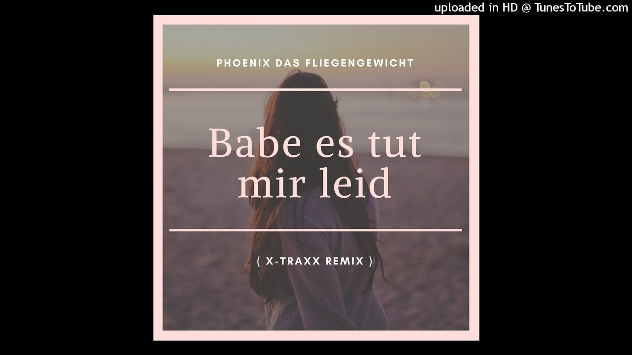 X Traxx Electronic Production Phoenix Das Fliegengewicht Babe Es Tut Mir Leid X Traxx Remix