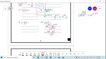 Non negative integer power