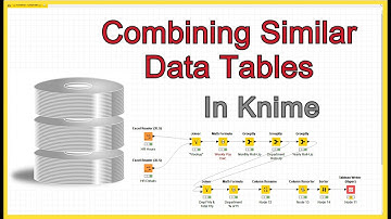 Appending (aka stacking aka Concatenating) Similar Data tables to Each other in Knime