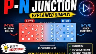 P-N Junction Diode Explained in Hindi | Working, Forward Bias & Reverse Bias | Electronics Basics