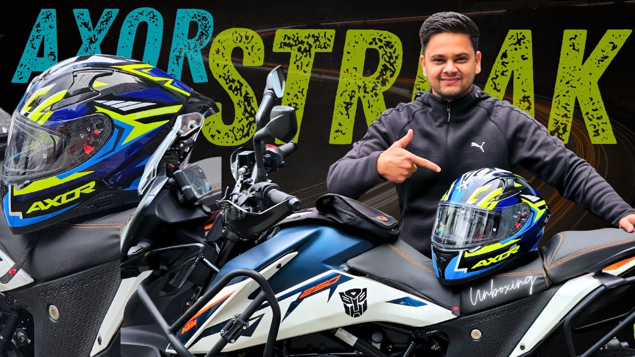 Axor Apex Streak | Best Helmet under 4k | Helmet Unboxing & Review @axor_official  #amazon #helmet