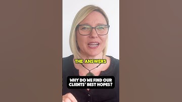 Why Do We Find Our Clients Best Hopes in SFBT Therapy? #education #mentalhealth #solutionfocused