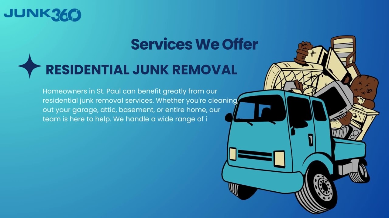 Professional Junk Removal Services in St. Paul, MN | Clean Up Your Space Today