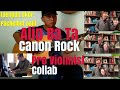 Alip Ba Ta, "Canon Rock," Pro Violinist Collab (post reaction collaboration-with ORIGINAL PARTS)