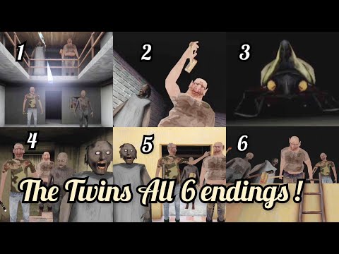All 6 endings | The Twins Bob Buck Granny Grandpa