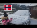 ตื่นเช้ามาก็เจอ Snow หิมะ #norway