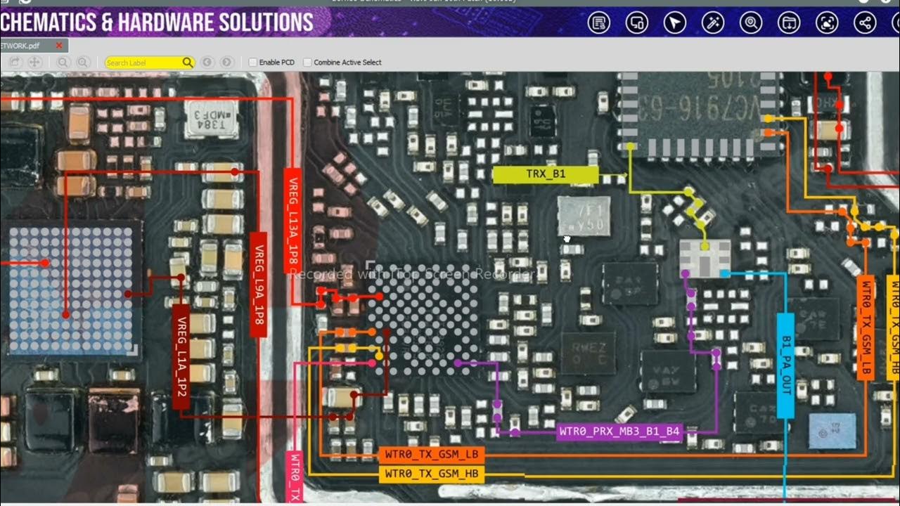 Redmi 9Power /PoCo M3 Network Solution via Borneo schematics diagrams #