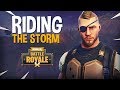 Riding The Storm!! - Fortnite Battle Royale Gameplay - Ninja & Hysteria