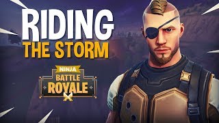 Riding The Storm!!  Fortnite Battle Royale Gameplay  Ninja & Hysteria