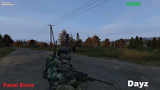 Dayz  Подстрелил  с AWM (700 метров)