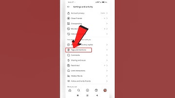 Instagram Tag Option Off Kaise Kare | instagram tag setting | instagram tag #shorts