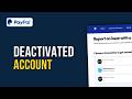 How to Fix a Deactivated PayPal Account: Step by Step Guide
