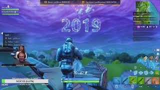 Vi Fikk Fanget Øyeblikket Godt Nyttår 2019 I Fortnite