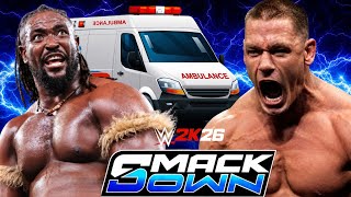 John Cena vs Oba Femi 💥 | WWE 2K26 SmackDown Dream Match 😱