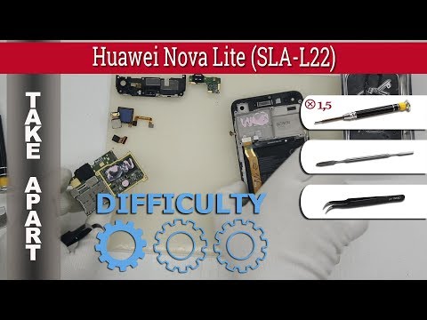 Comment démonter 📱 Huawei Nova Lite (SLA-L22)