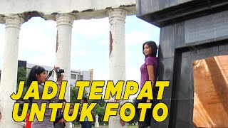 Waduh! karena dijadikan tempat foto malah jadi rusak | SKETSA