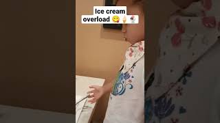 This is how she fell in love with ice cream ❤️🥰😘🍦😋 #icecream #kidsfun #emvervlog