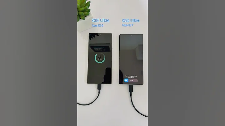 Samsung One UI 7 Vs One UI 6 Battery Charging & Quick Panel 🔥