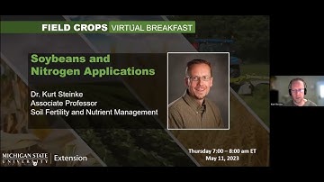 Field Crops Virtual Breakfast: Soybeans and Nitrogen Applications