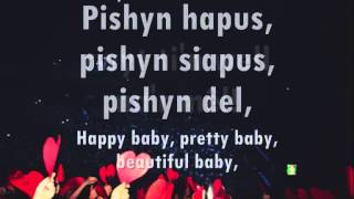 Video thumbnail of "Pishyn - Edward H. Dafis (geiriau / lyrics)"