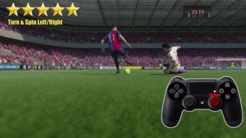 PS4 FIFA 17 Turn & Spin Left/Right tutorial(Mcgeady spin) [★★★★★]