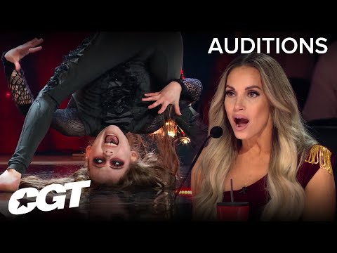 10-year-old DANCER Cydnee Abbott Shocks CGT Judges With Her Creepy Act | Canada’s Got Talent