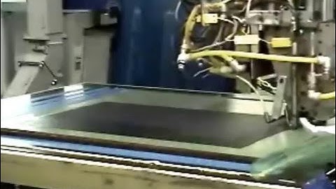 Automated Tape Laying - 3 Inch Honeycomb Panel