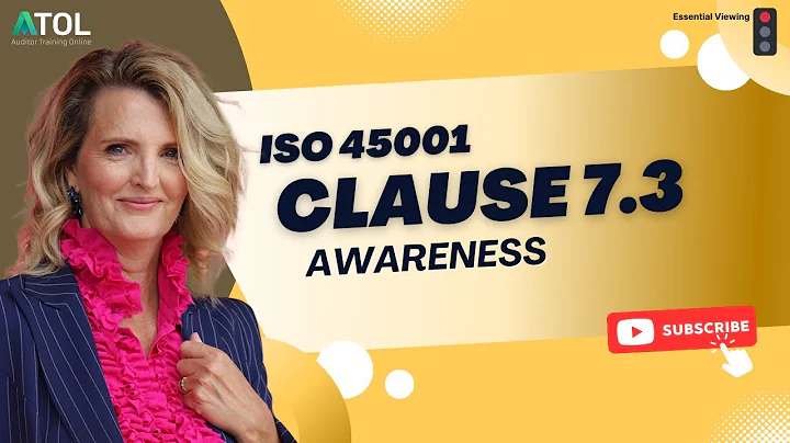ISO 45001 Clause 7.3 Awareness | Auditor Training Online