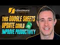 System Update #0073: This Google Sheets Update Could Improve Productivity