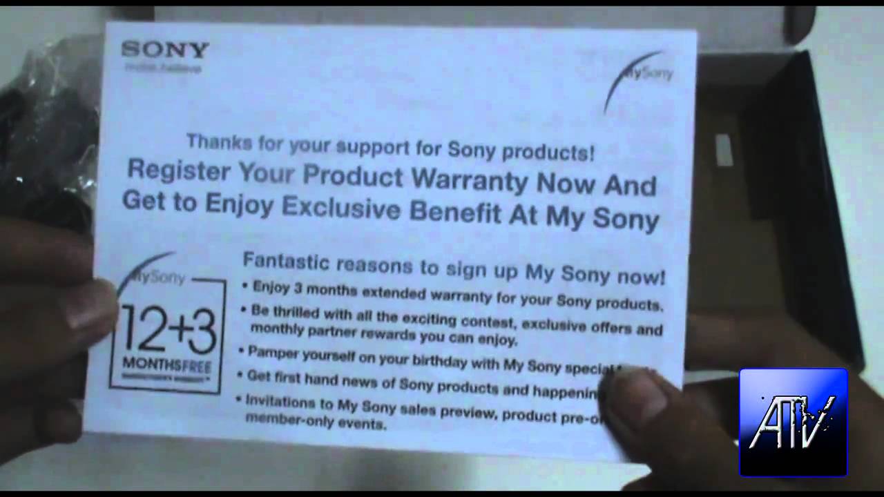 Sony DPF-A710 photoframe unboxing