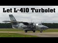Let L-410 Turbolet landing | SIAF 2022 | 4K