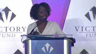 Karine Jean-Pierre speaks at LGBTQ Victory Fund National Brunch